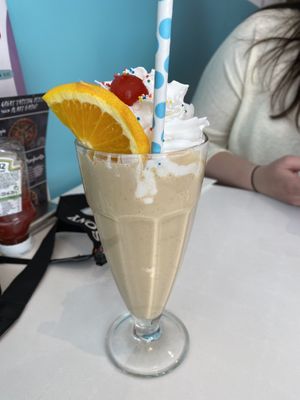 Pumpkin Spice & Speculoos Mylkshake at Deer Mama in Amsterdam