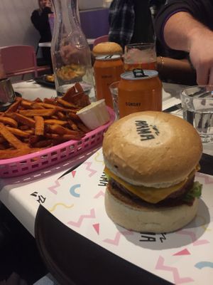 BBQ burger  at Deer Mama in Amsterdam