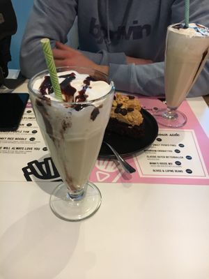 White Russian milkshake  at Deer Mama in Amsterdam