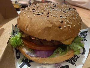 🍔 at Vegan Junk Food Bar - Downtown in Amsterdam