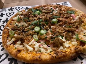 🍕  at Vegan Junk Food Bar - Downtown in Amsterdam