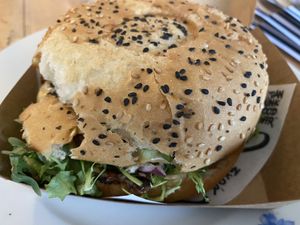 🍔  at Vegan Junk Food Bar - Downtown in Amsterdam