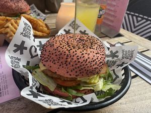🍔  at Vegan Junk Food Bar - Downtown in Amsterdam