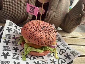 🍔  at Vegan Junk Food Bar - Downtown in Amsterdam