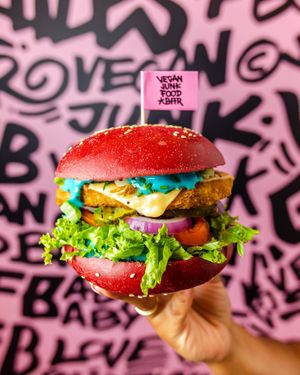 Daddy Burger  at Vegan Junk Food Bar - Downtown in Amsterdam