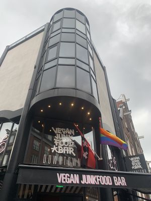 outside  at Vegan Junk Food Bar - Downtown in Amsterdam
