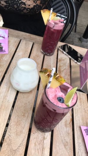 Mocktails at Vegan Junk Food Bar - Downtown in Amsterdam