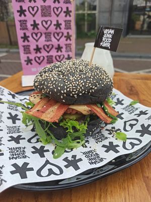 😍 amazing! at Vegan Junk Food Bar - Downtown in Amsterdam