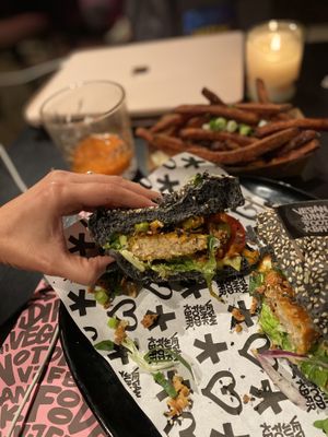 Yummmmm at Vegan Junk Food Bar - Downtown in Amsterdam