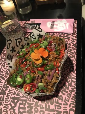 Kapsalon at Vegan Junk Food Bar - Downtown in Amsterdam