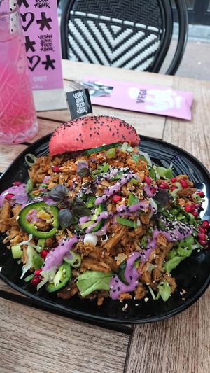 shawarma INCREDIBLE   at Vegan Junk Food Bar - Downtown in Amsterdam