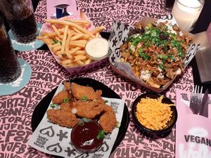 Nice food at Vegan Junk Food Bar - Downtown in Amsterdam