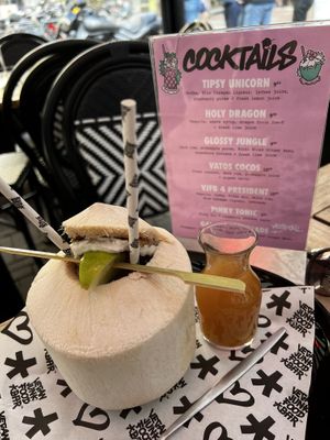 Vatos Cocos   at Vegan Junk Food Bar - Downtown in Amsterdam