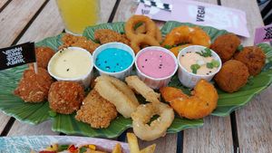 Sumo plate at Vegan Junk Food Bar - Downtown in Amsterdam