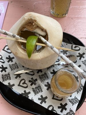 Vatos Cocos  at Vegan Junk Food Bar - Downtown in Amsterdam