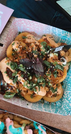 loaded heppi ribs  at Vegan Junk Food Bar - Downtown in Amsterdam