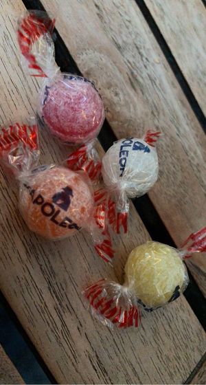 free candies after dinner😄 at Vegan Junk Food Bar - Downtown in Amsterdam