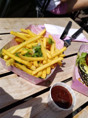 French fries 🍟 at Vegan Junk Food Bar - Downtown in Amsterdam