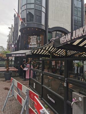 Outdoor at Vegan Junk Food Bar - Downtown in Amsterdam