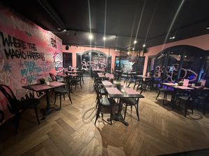 Dinning Area  at Vegan Junk Food Bar - Downtown in Amsterdam