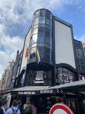   at Vegan Junk Food Bar - Downtown in Amsterdam