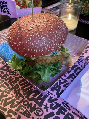 Daddy Burger  at Vegan Junk Food Bar - Downtown in Amsterdam