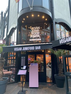 Outside  at Vegan Junk Food Bar - Downtown in Amsterdam