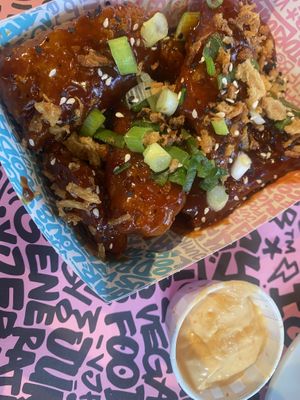 Wings   at Vegan Junk Food Bar - Downtown in Amsterdam