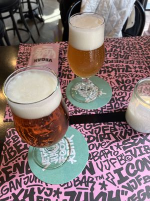 VJFB beer  at Vegan Junk Food Bar - Downtown in Amsterdam