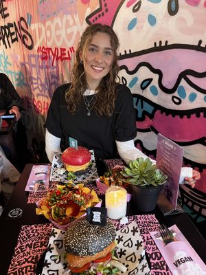 Love the vibe ✨  at Vegan Junk Food Bar - Downtown in Amsterdam