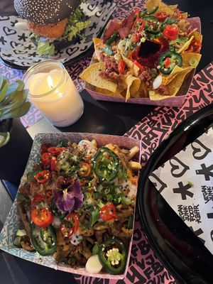 Kapsalon& nacho’s!  at Vegan Junk Food Bar - Downtown in Amsterdam