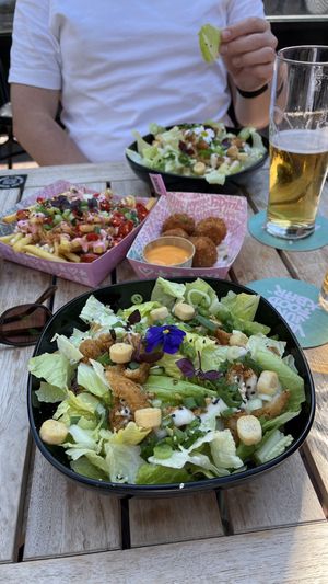 Mac and cheese balls   at Vegan Junk Food Bar - Downtown in Amsterdam