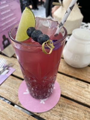 The drink was good  at Vegan Junk Food Bar - Downtown in Amsterdam