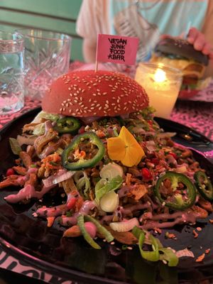   at Vegan Junk Food Bar - Downtown in Amsterdam