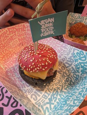 Mini at Vegan Junk Food Bar - Downtown in Amsterdam