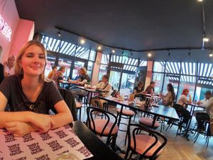 Interior at Vegan Junk Food Bar - Downtown in Amsterdam