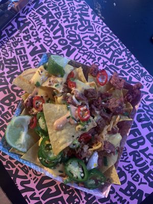 Veef Nachos  at Vegan Junk Food Bar - Downtown in Amsterdam