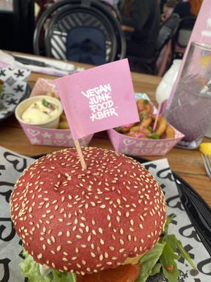 Great food  at Vegan Junk Food Bar - Downtown in Amsterdam