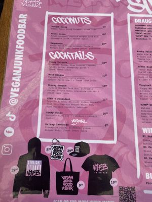 Drinks  at Vegan Junk Food Bar - Downtown in Amsterdam