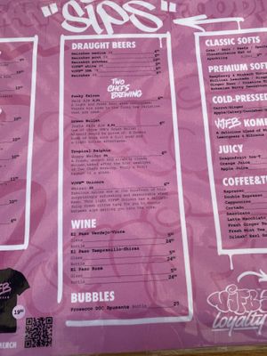 Drinks  at Vegan Junk Food Bar - Downtown in Amsterdam