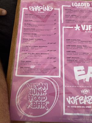 Appetizers  at Vegan Junk Food Bar - Downtown in Amsterdam