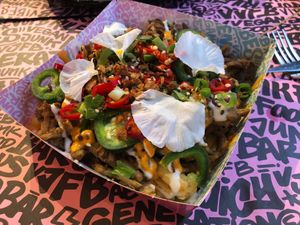 Kapsalon at Vegan Junk Food Bar - Downtown in Amsterdam