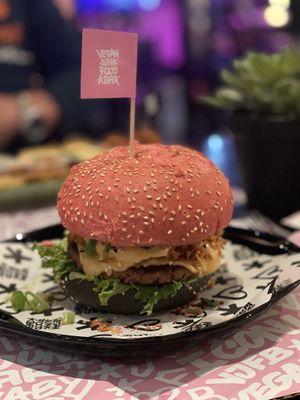 Burger   at Vegan Junk Food Bar - Downtown in Amsterdam