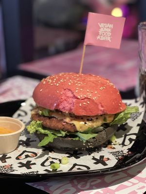 Burger   at Vegan Junk Food Bar - Downtown in Amsterdam