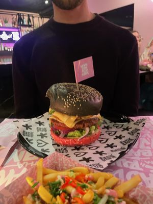 VJFBTM Notorious Burger  at Vegan Junk Food Bar - Downtown in Amsterdam