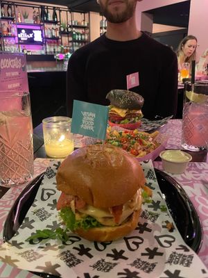 VJFBTM Double Cheezy Smash  at Vegan Junk Food Bar - Downtown in Amsterdam