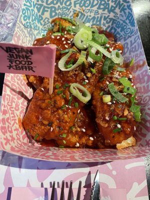  Fly wingz  at Vegan Junk Food Bar - Downtown in Amsterdam