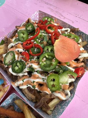 kapsalon  at Vegan Junk Food Bar - Downtown in Amsterdam