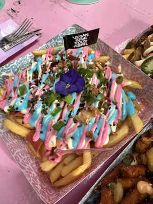 rainbow   at Vegan Junk Food Bar - Downtown in Amsterdam