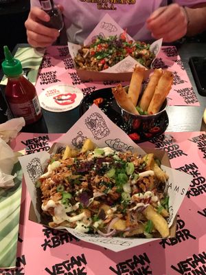 Loaded fries  at Vegan Junk Food Bar - Downtown in Amsterdam